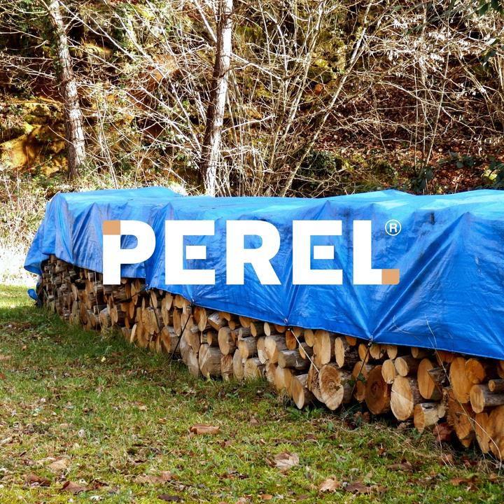 Immagine prodotto Perel Telone - Blu/Kaki - Forte (5 x 8 m)
