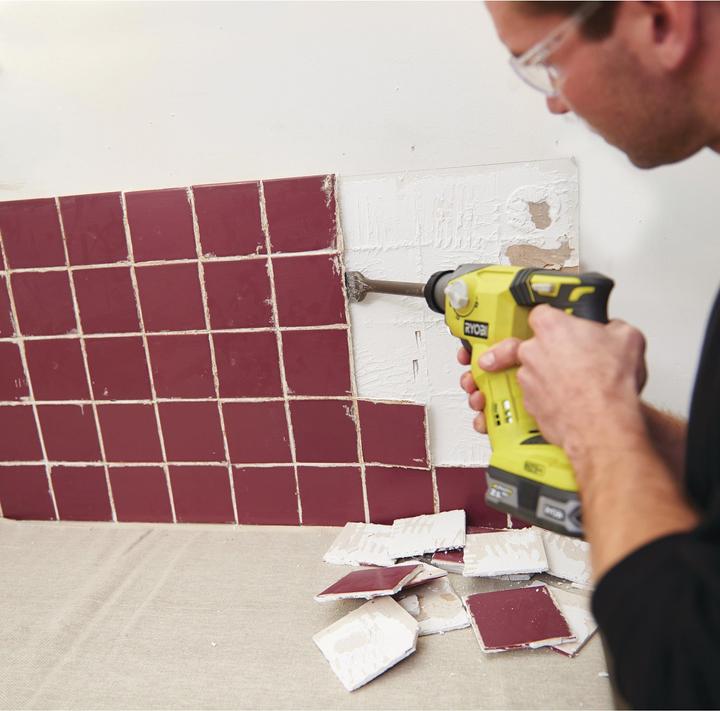 Actual product image Ryobi R18SDS-0 One+ (Rechargeable battery operated)