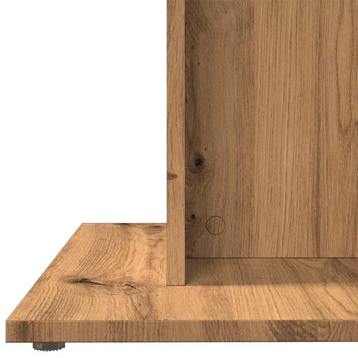 Immagine prodotto VidaXL Esstisch Küchentisch Esszimmertisch Speisetisch Tisch Artisan-Eiche (80 x 80 x 75 cm)