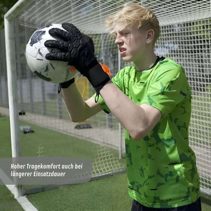 Actual product image Catch & Keep Trikot Green Camou Torwarttrikot Gr. XL Kurzarm Fussball Shirt (XL)