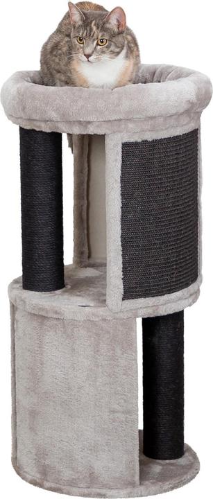 Actual product image Trixie Cat Tower Giorgia, Ø 38 x 82 cm, grey (82 cm, Grey)