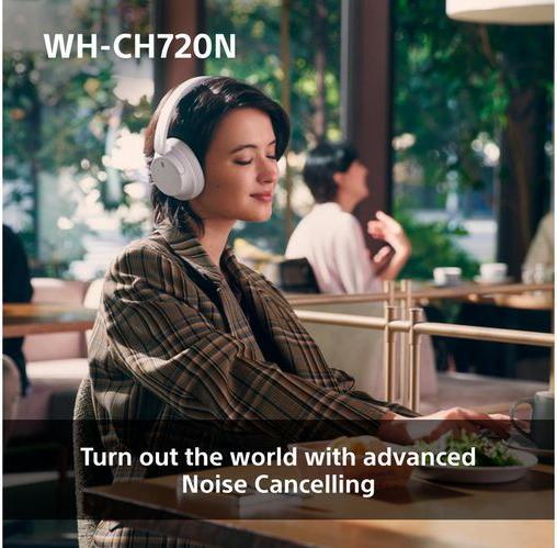 Immagine prodotto Sony WH-CH720N (DNC, 35 h, Senza fili, Cablato)