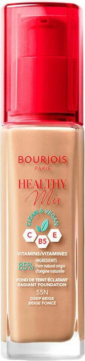 Bourjois Healthy Mix Clean & Vegan Radiant Foundation (55N Deep Beige)