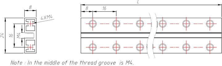 Produktbild Makeblock Beam0824-496 (Bauelemente)