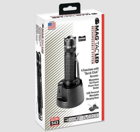 Produktbild Maglite LED MAG-TAC rechargeable crown (14.80 cm, 543 lm)