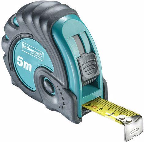 technocraft Mètre enrouleur 5m (mm)