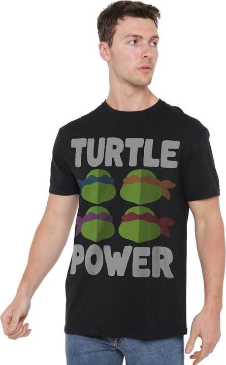 Immagine prodotto Teenage Mutant NT Turtle Power Maglietta Facce Uomo (4XL)