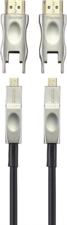 Produktbild SpeaKa Professional HDMI Adapterkabel 20.00m SP-9538580 PVC-Mantel Schwarz (1x HDMI-Stecker, HDMI... (20 m, HDMI)