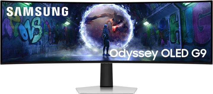 Actual product image Samsung Odyssey OLED G9 S49DG934SU (5120 x 1440 pixels, 49")