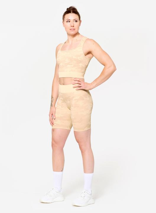 Actual product image Domyos Shorts - beige camouflage (S)
