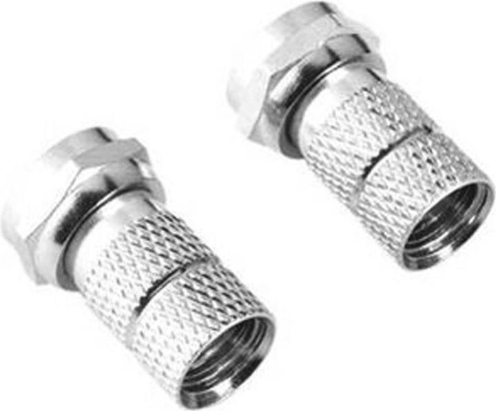 Hama F plug, 6.8 mm, 8 pieces