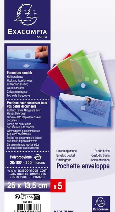 Actual product image Exacompta Brochure cover (24 x 18 cm, 5 x)