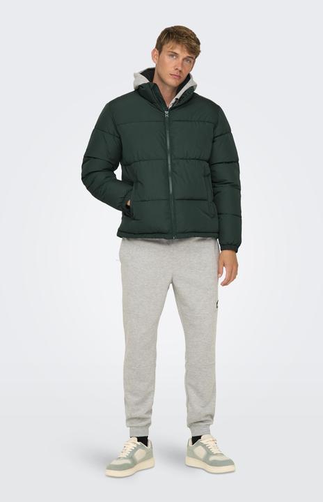 Produktbild Only & Sons Stehkragen Elastische Bündchen Jacke Daunenjacke (L)