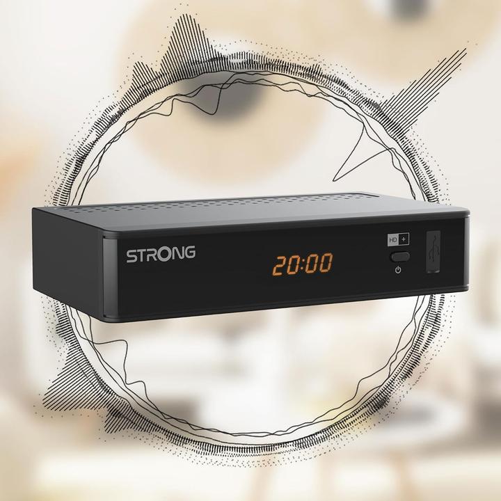 Actual product image Strong SRT7815 DVB-S2 HD+ receiver (0.13 GB, DVB-S, CI+ slot, CI Shaft)