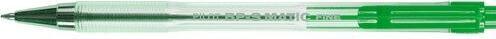 Image du produit Pilot Stylo à bille BP-S Matic 0,3mm vert indélébile Couleur du corps : transparent (Vert, 1 x)