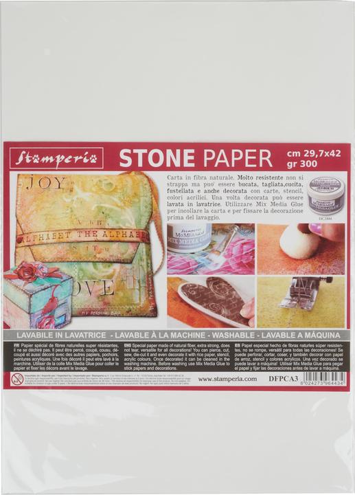 Image du produit Stamperia Papier de roche (300 g/m², 1 x)