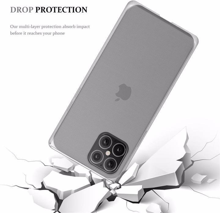 Actual product image Cadorabo TPU Ultra Slim AIR Cover (Apple iPhone 12 mini)