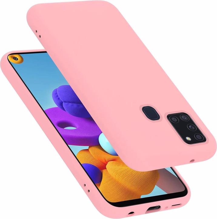 Produktbild Cadorabo TPU Liquid Silicone Case Cover (Samsung Galaxy A21s)