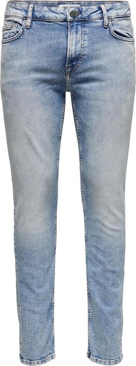 Actual product image Only & Sons ONSLoom Blue Wash Slim Fit Jeans (W28/L30)