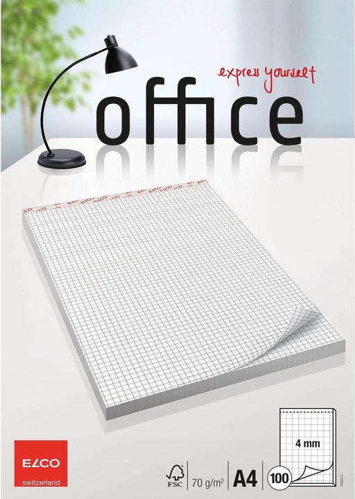 Immagine prodotto Elco Blocco note per l'ufficio (A4, Quadretti)