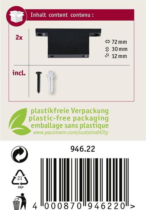 Actual product image Paulmann Gurt-System ULine Gurt Halter