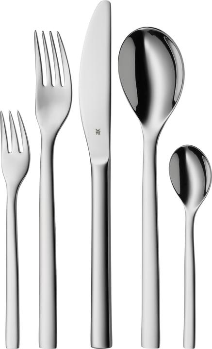 Besteck Besteckset 12 Personen Atria 60tlg Monobloc-Messer Edelstahl poliert (60 Stück, Besteck Set)