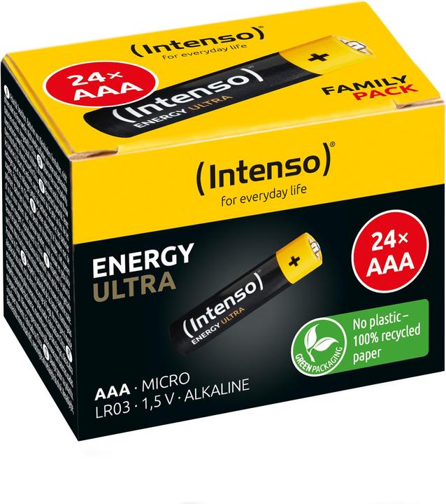 Produktbild Intenso Energy Ultra AAA LR03 (24 Stk., AAA, 1250 mAh)