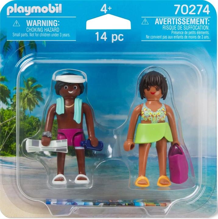 Image du produit Playmobil Couple de vacanciers (70274)