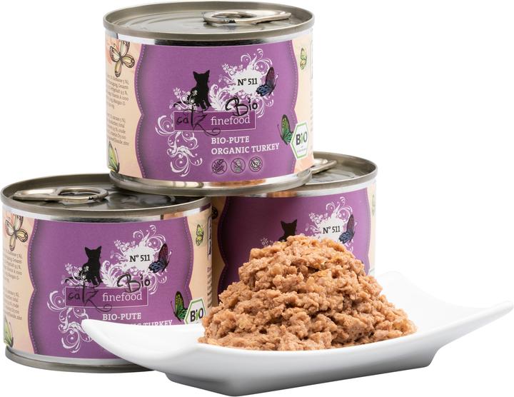 Immagine prodotto Catz Finefood Organico No.511 Turchia (Adulto, 6 pz., 200 g)