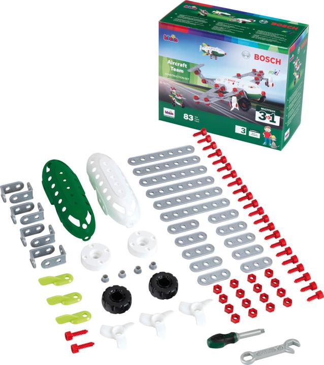 Bosch 3 in 1 Konstruktions-Set Aircraft Team