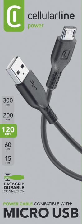 Produktbild Cellularline USB A – Micro USB B (1 m, USB 2.0)