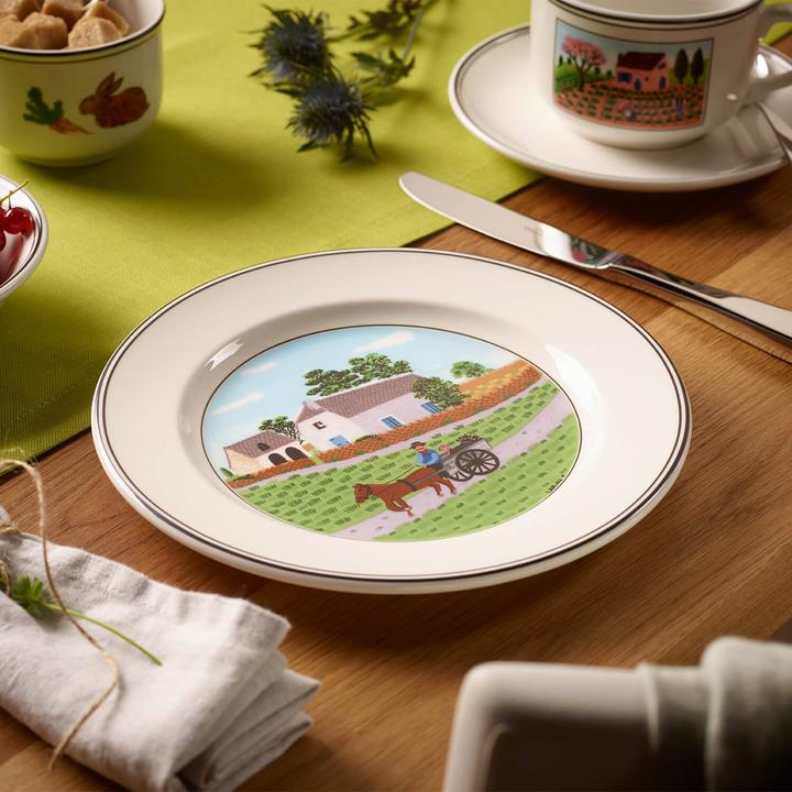 Produktbild Villeroy & Boch Frühstücksteller Bauer Design Naif (1 x, 21 cm)