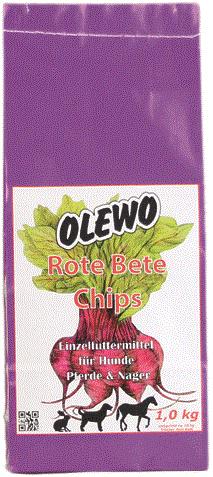 Produktbild Olewo Rote Beete Chips (Junior, Senior, Adult, 1 Stk., 1000 g)