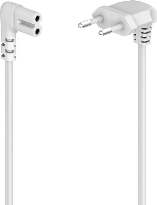 Produktbild Hama 00221102 Strom Netzkabel Weiss 5 m (5 m)