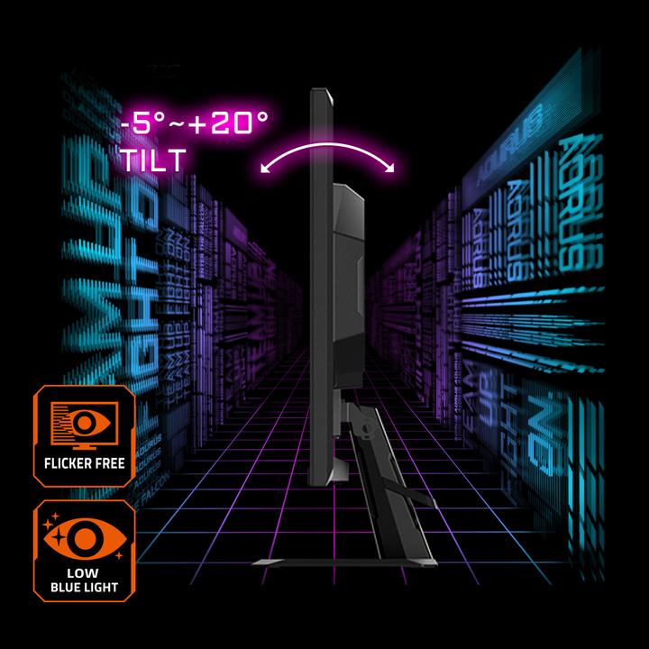 Actual product image Gigabyte GS27Q (2560 x 1440 pixels, 27")