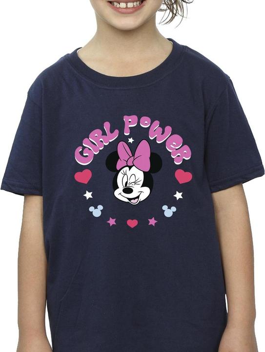 Immagine prodotto Disney Minnie Mouse Girl Power Maglietta Ragazze (140, 146)