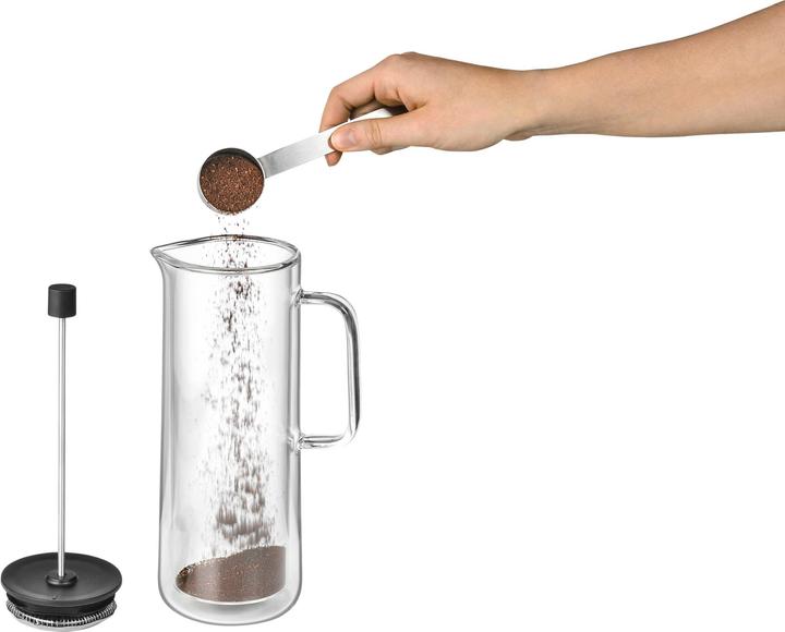 Produktbild WMF Kaffeebereiter doppelwandig French Press 6 Tassen Coffeepress 0,75l CoffeeTime (0.75 l)