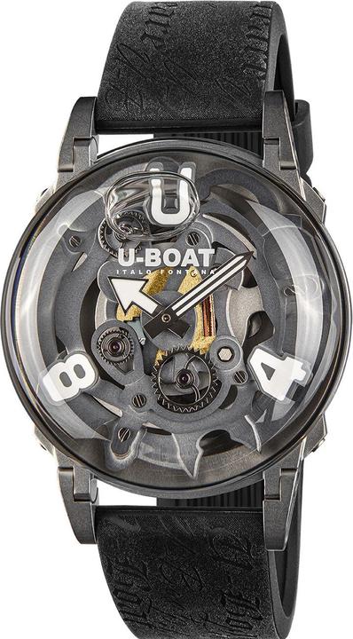 Immagine prodotto U-Boat 3354 U-65 44mm SS White (Orologio da polso analogico, Fatto in Svizzera)