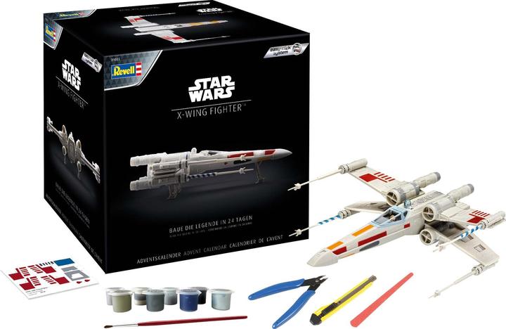 Actual product image Revell Star Wars X-Wing Fighter