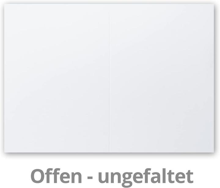 Immagine prodotto Neuser Papier 100 Faltkarten DIN A5 Blanko (100 pz.)