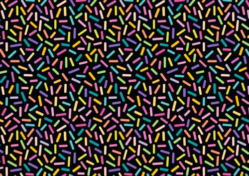 Produktbild Susy Card Geschenkpapier "Sprinkles black", auf Rolle (Geschenkpapier, 1 x)