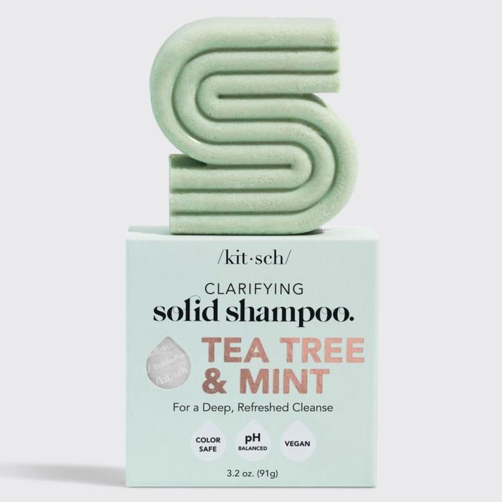 Actual product image Kitsch Tea tree and mint shampoo (Solid shampoo)