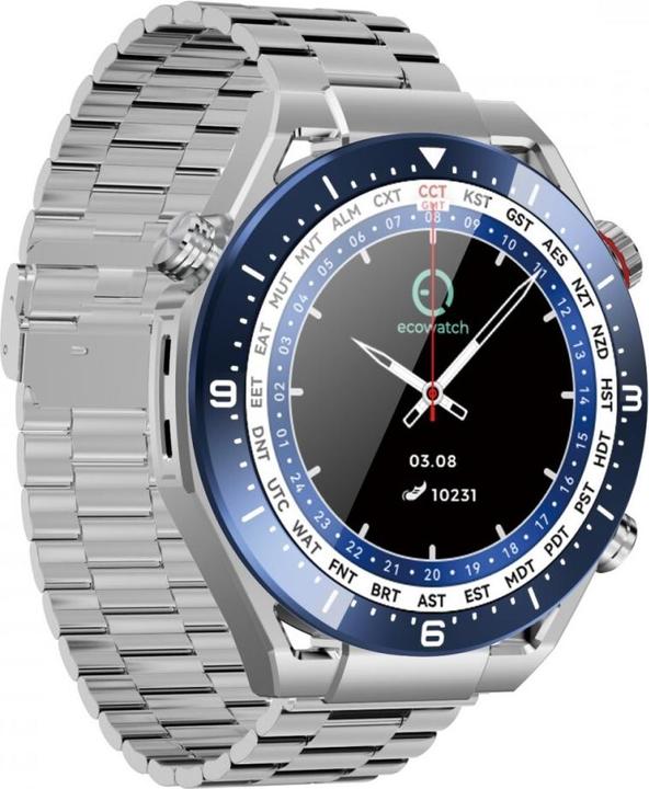 Immagine prodotto Maxcom SMARTWATCH ECOWATCH EW01 ORANGE 1.52 HD/360X360/400mAh/7-20 DIAS/BT CALLS/BLE 5.2 EW01SB (51 mm)
