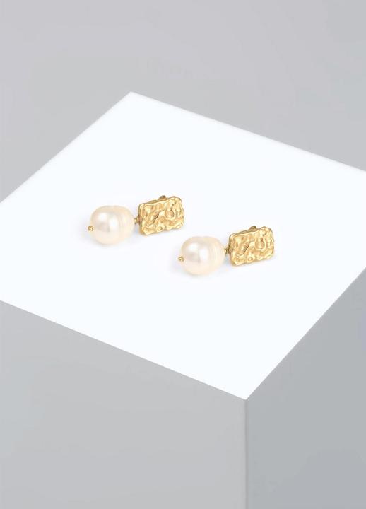 Immagine prodotto Elli Hänger im Barock-Look mit Süsswasserperlen (Argento)