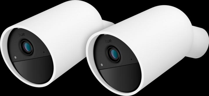 Immagine prodotto Philips Telecamera di sicurezza Hue Secure con batteria, bianco, confezione da 2 pezzi