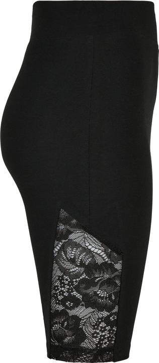 Actual product image Urban Classics Ladies High Waist Lace Inset Cycle Shorts - 16956 (S)