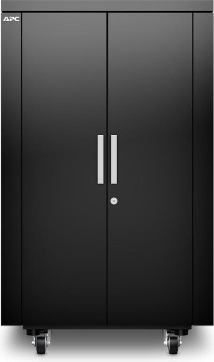 Actual product image APC NetShelter CX 24U 750 mm Wide x 1130 mm Deep Enclosure Black Finish Intl (24 RU, 19 inch rack)