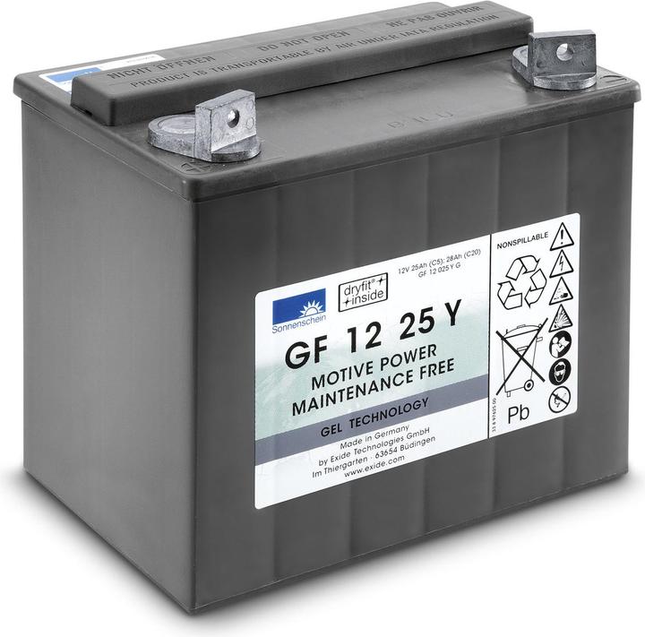 Immagine prodotto Kärcher Professional 6.654-275.0 Batterie, 12 V, 25 Ah, wartungsfrei (1 pz., 25000 mAh)