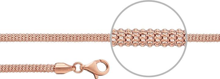 Der Kettenmacher Koreanerarmband (18.50 cm, Silber)