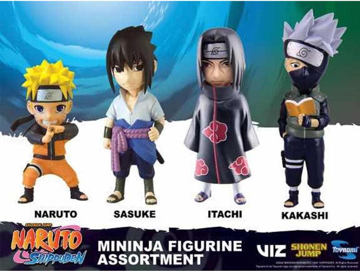 Toynami Naruto Shippuden Mininja assorted figure 5cm